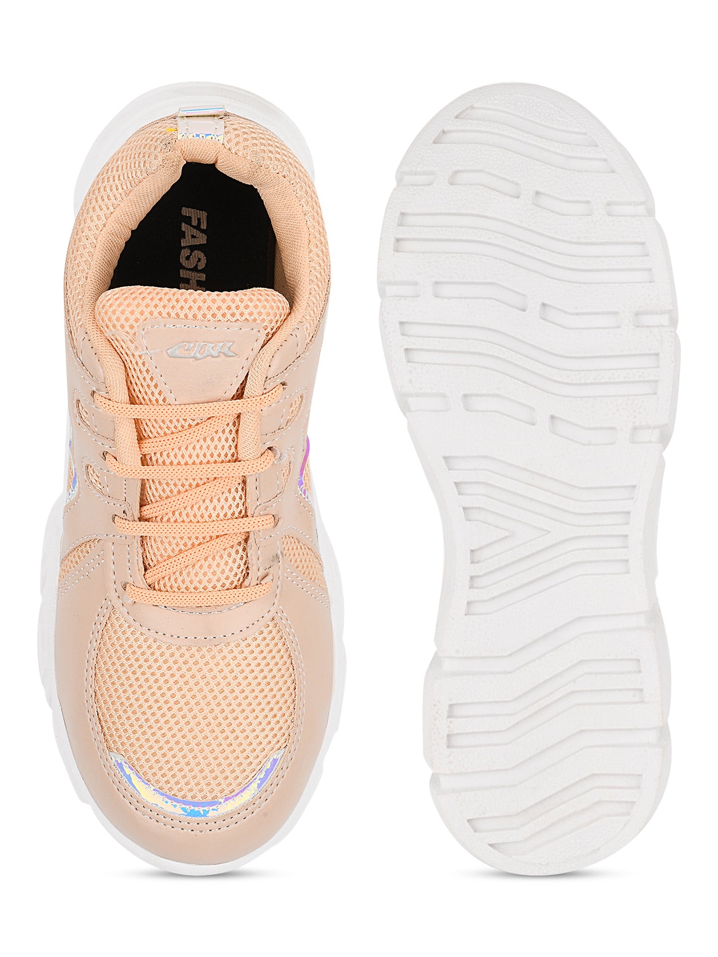 Tiny Bugs Women comfort Insole Sneakers - Peach
