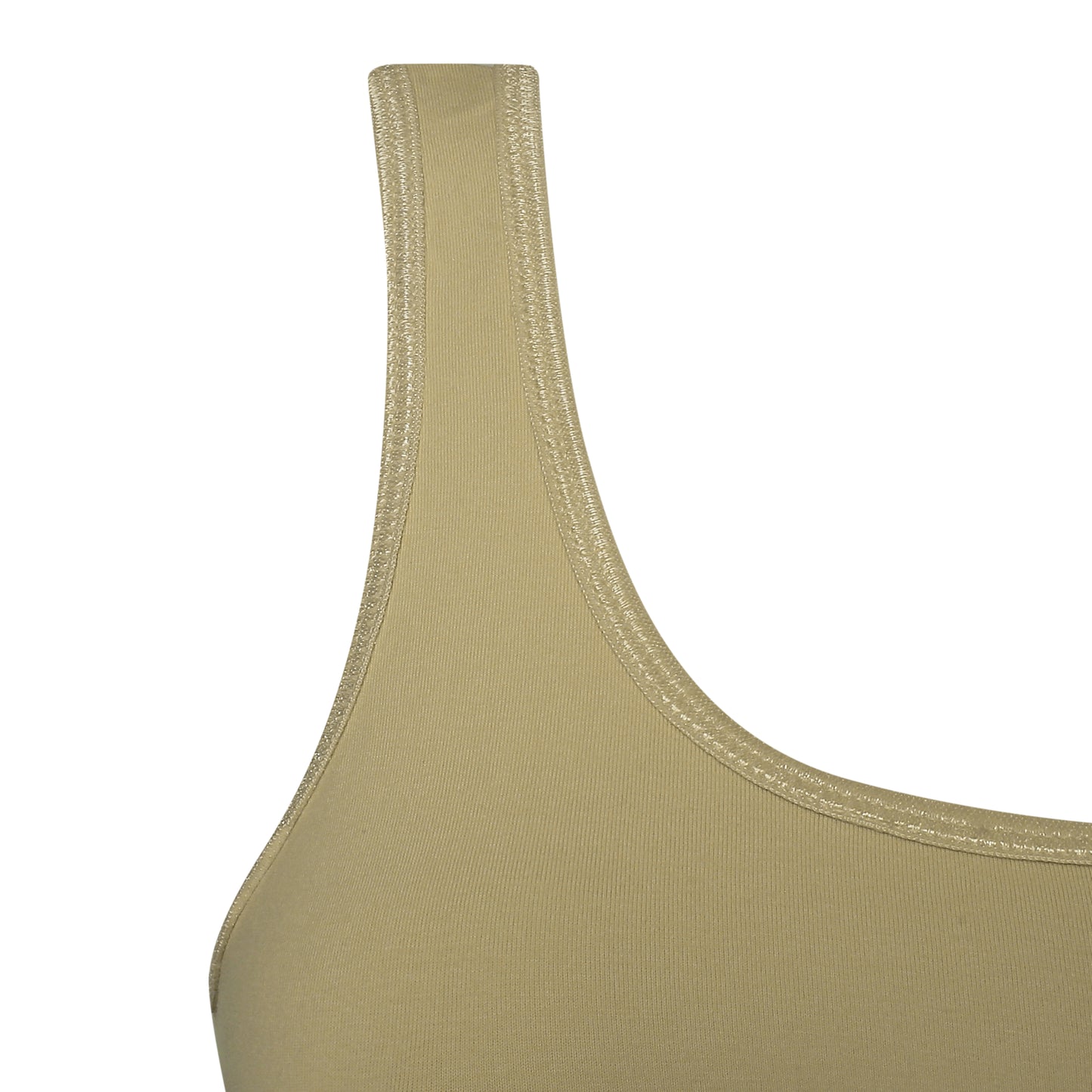 Tiny Bugs Beige Printed Non - Wired Non Padded Beginner Sports Bra