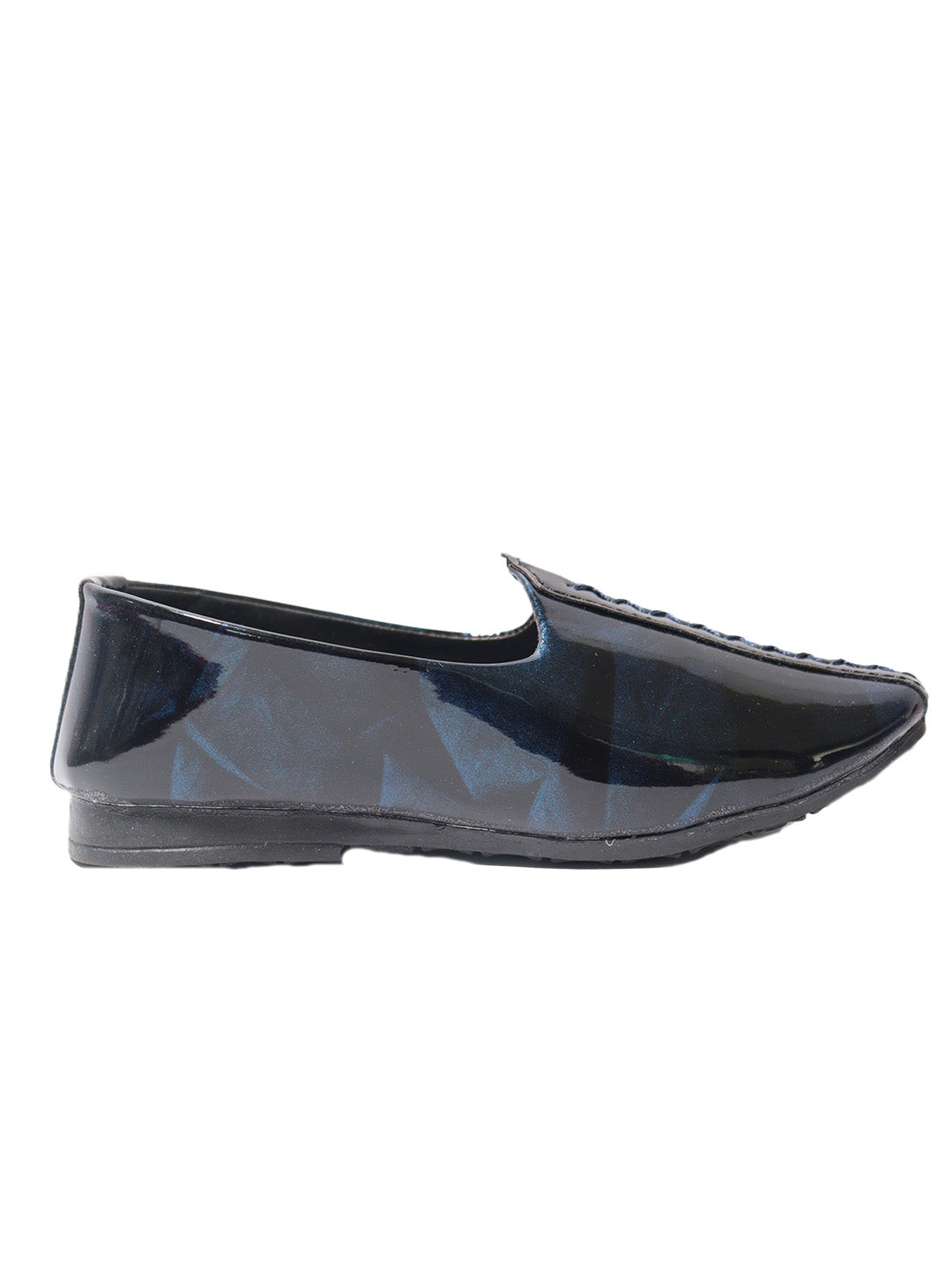 Tiny Bugs Boys Ethnic Wear Mojaris - Blue