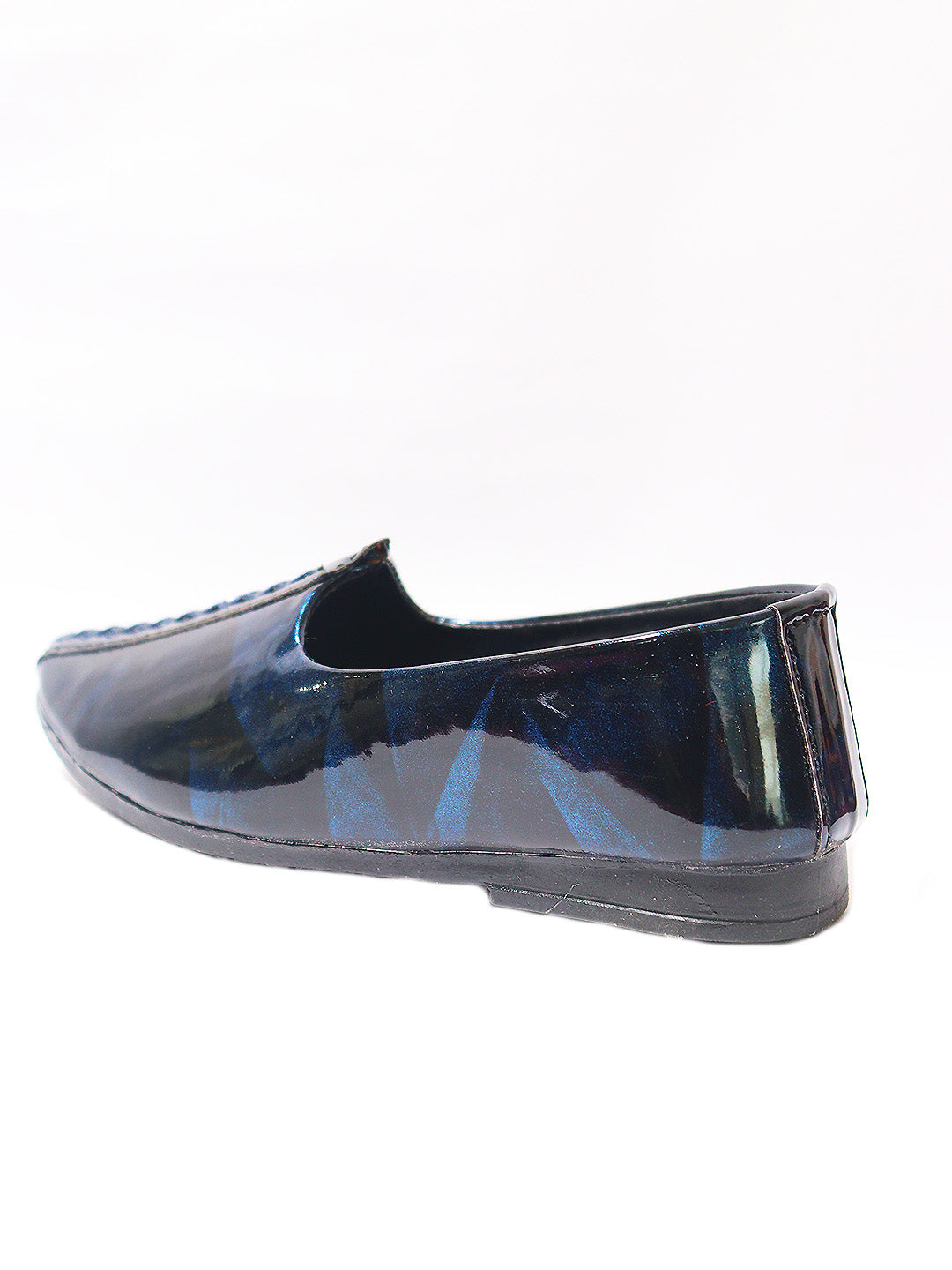 Tiny Bugs Boys Ethnic Wear Mojaris - Blue