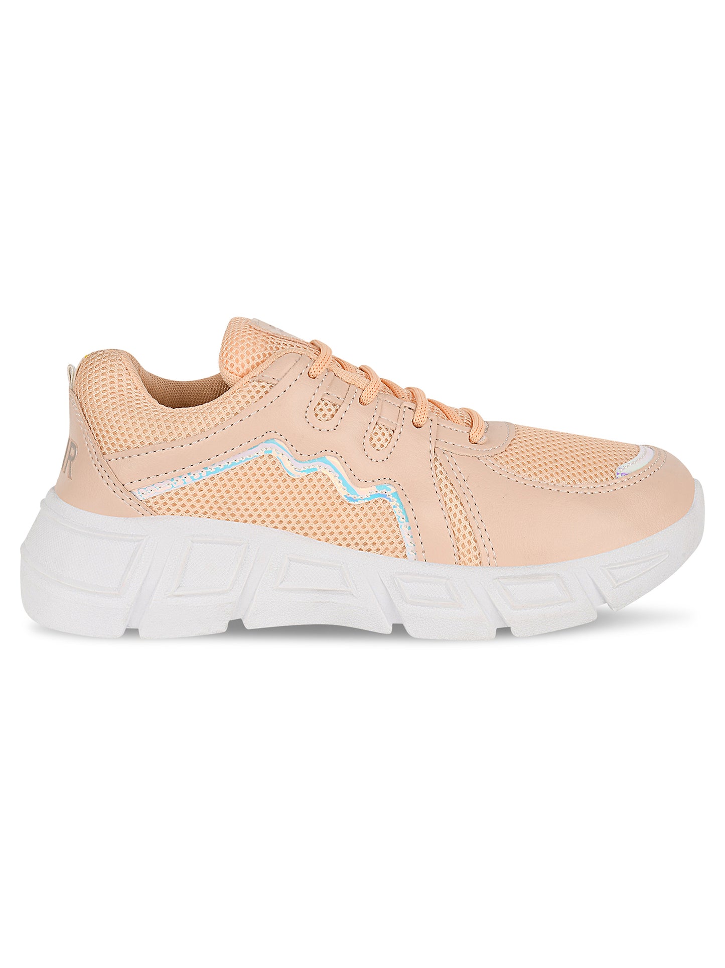 Tiny Bugs Women comfort Insole Sneakers - Peach
