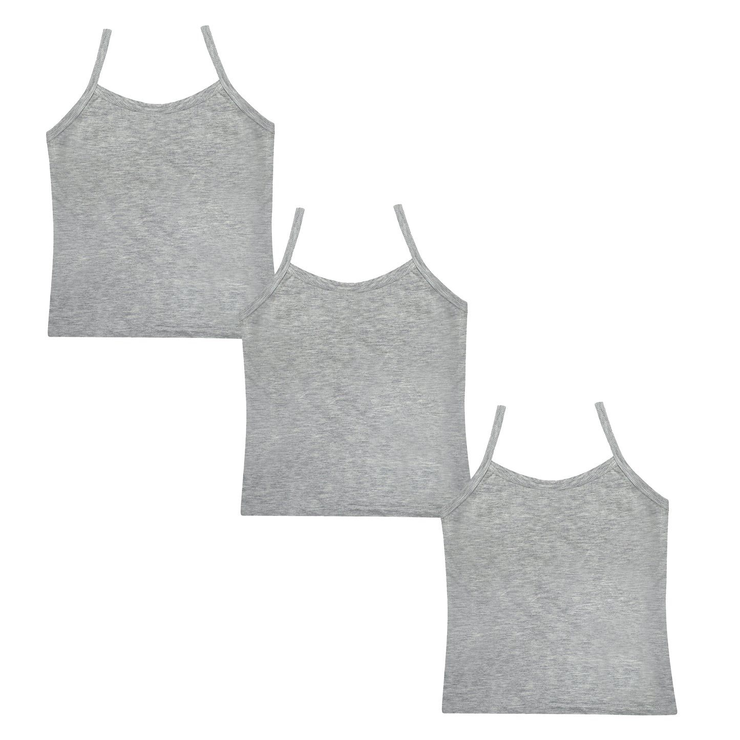 Tiny Bugs Grey Printed Cotton Camisole