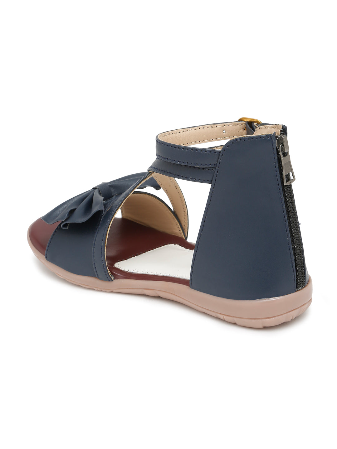 Tiny Bugs Girls Gladiators Sandals - Navy