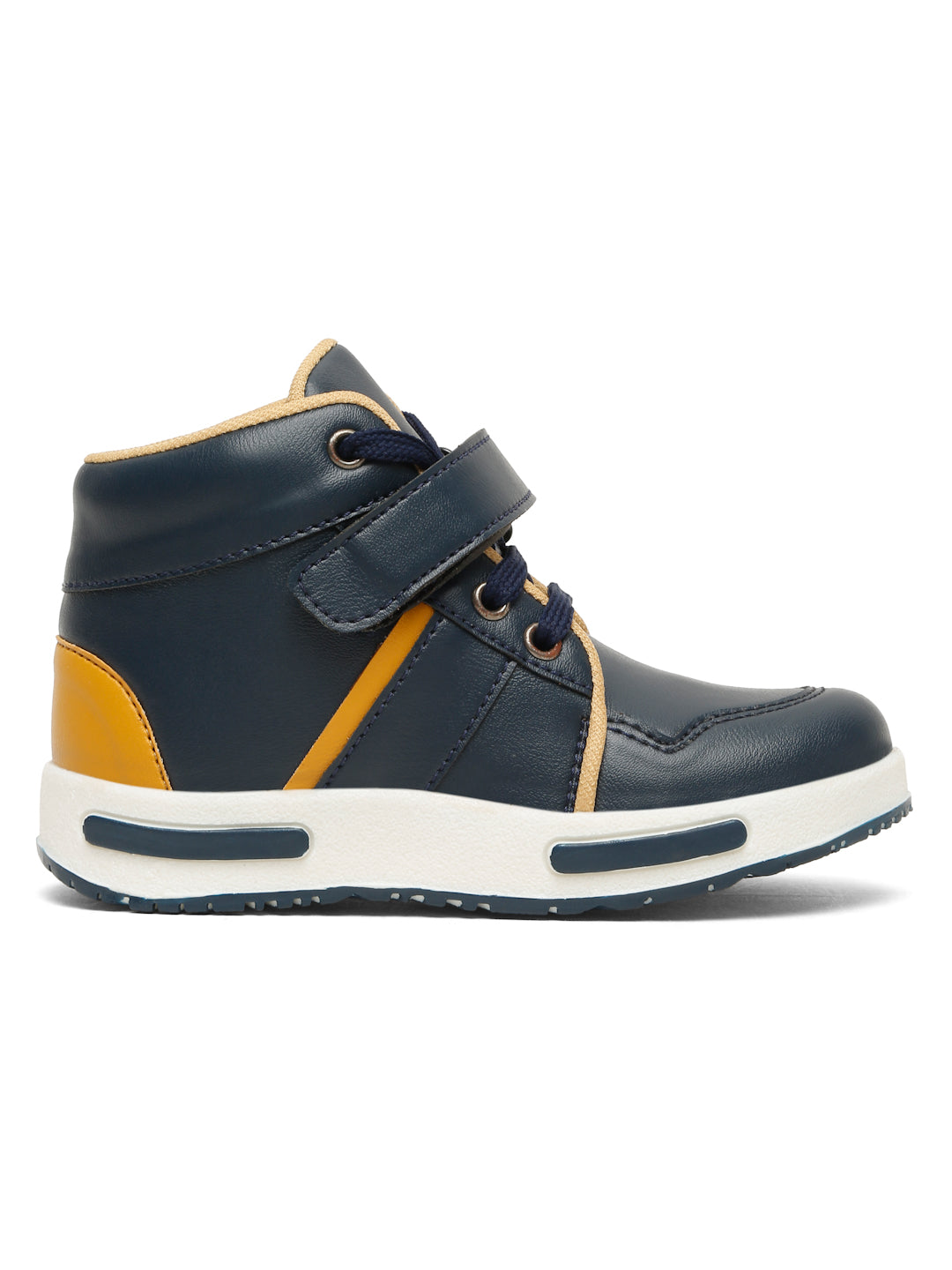 Tiny Bugs Boys Anckle Length Boots - Navy