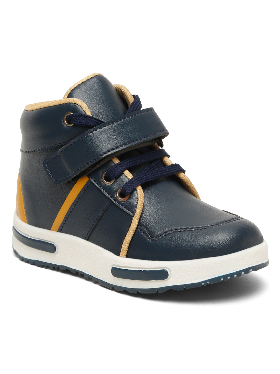 Tiny Bugs Boys Anckle Length Boots - Navy