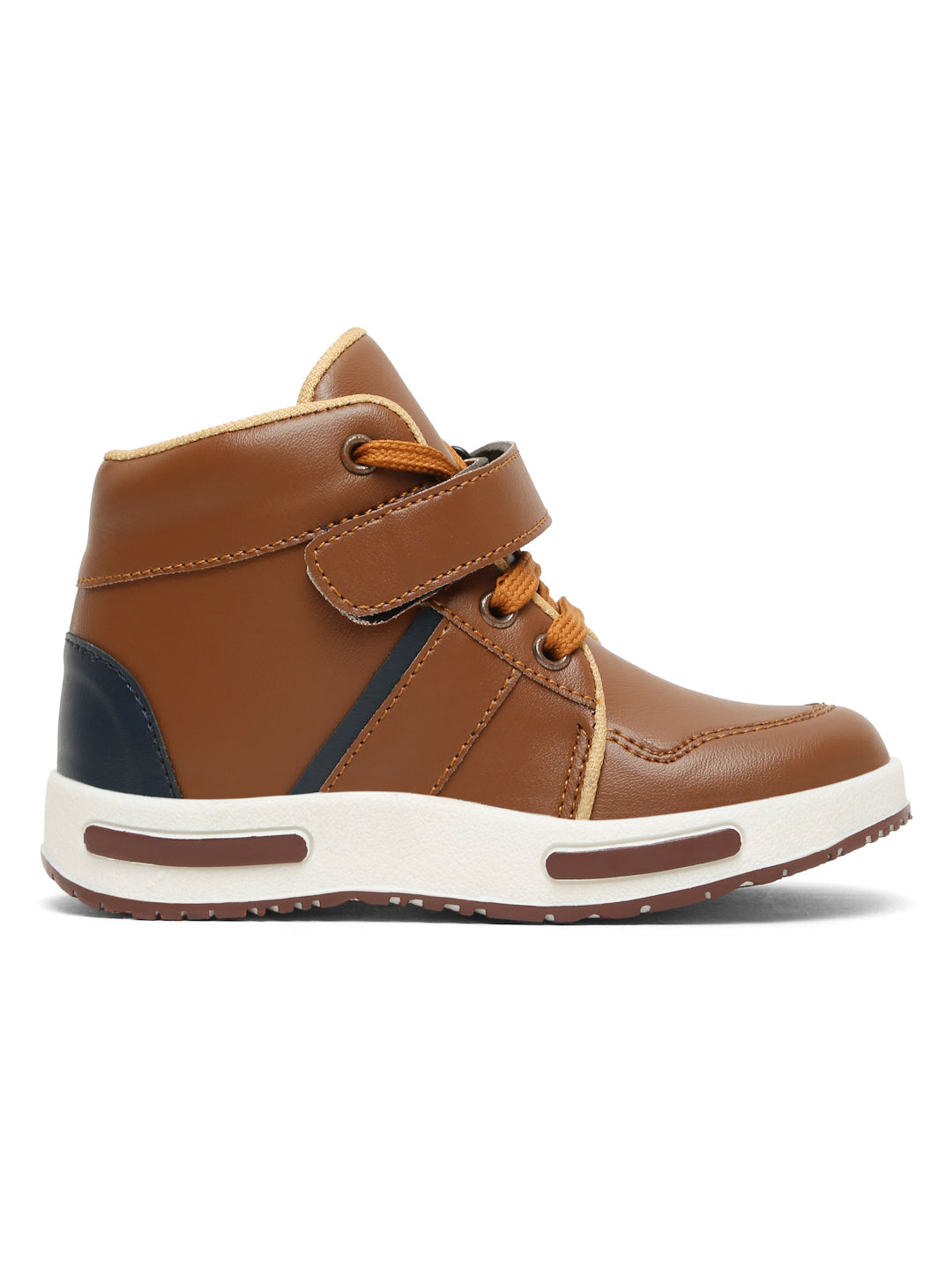 Tiny Bugs Boys Anckle Length Boots - Tan