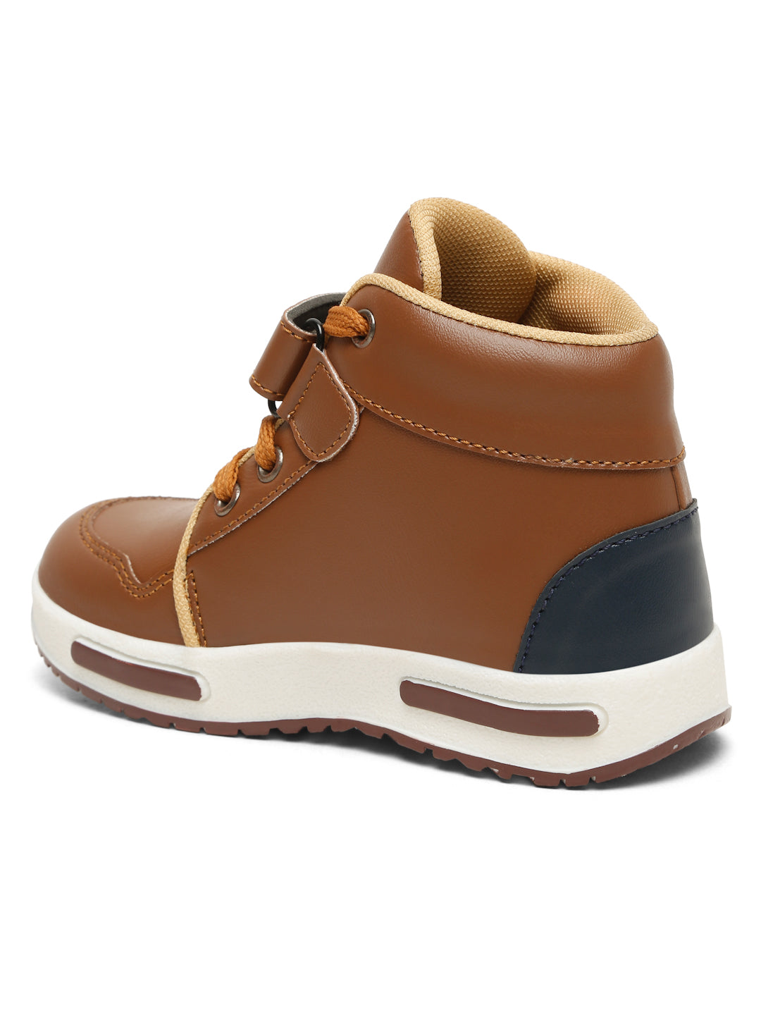 Tiny Bugs Boys Anckle Length Boots - Tan