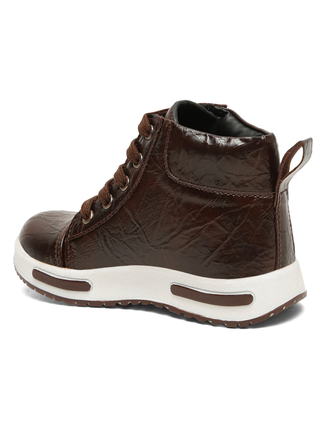 Tiny Bugs Boys Anckle Length Boots - Brown