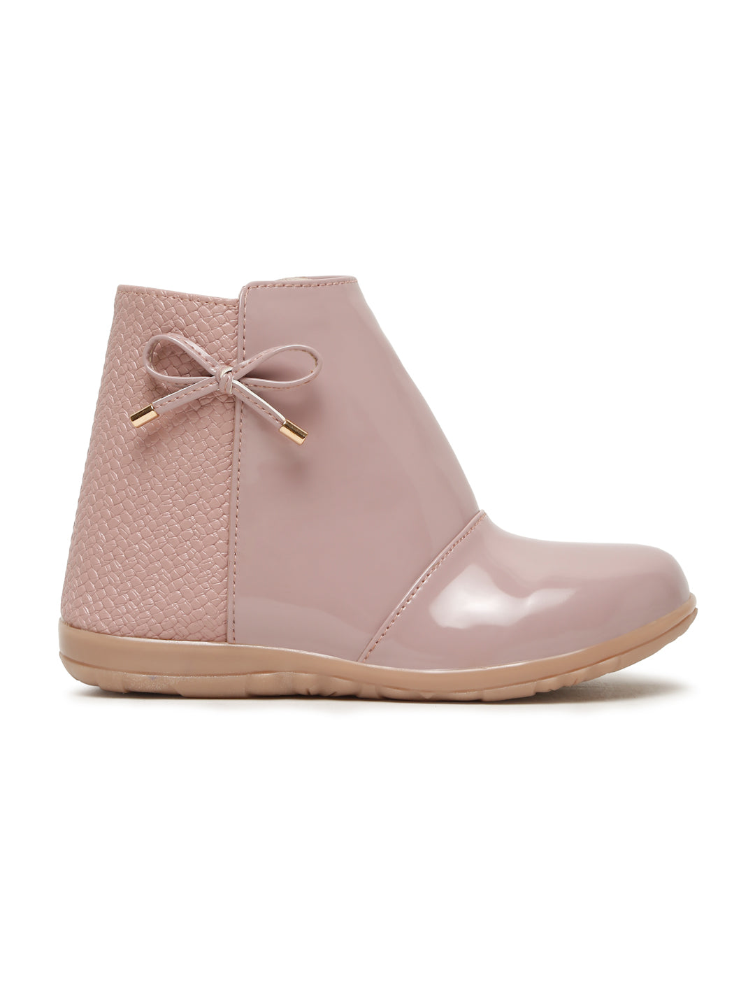 Tiny Bugs Girls Anckle Lenght Boots - Purple