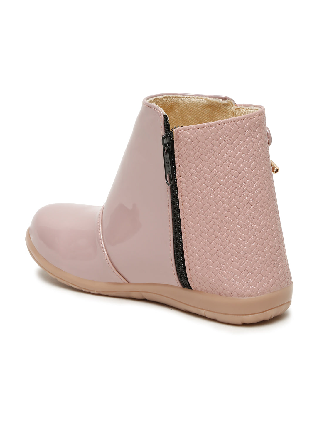 Tiny Bugs Girls Anckle Lenght Boots - Purple