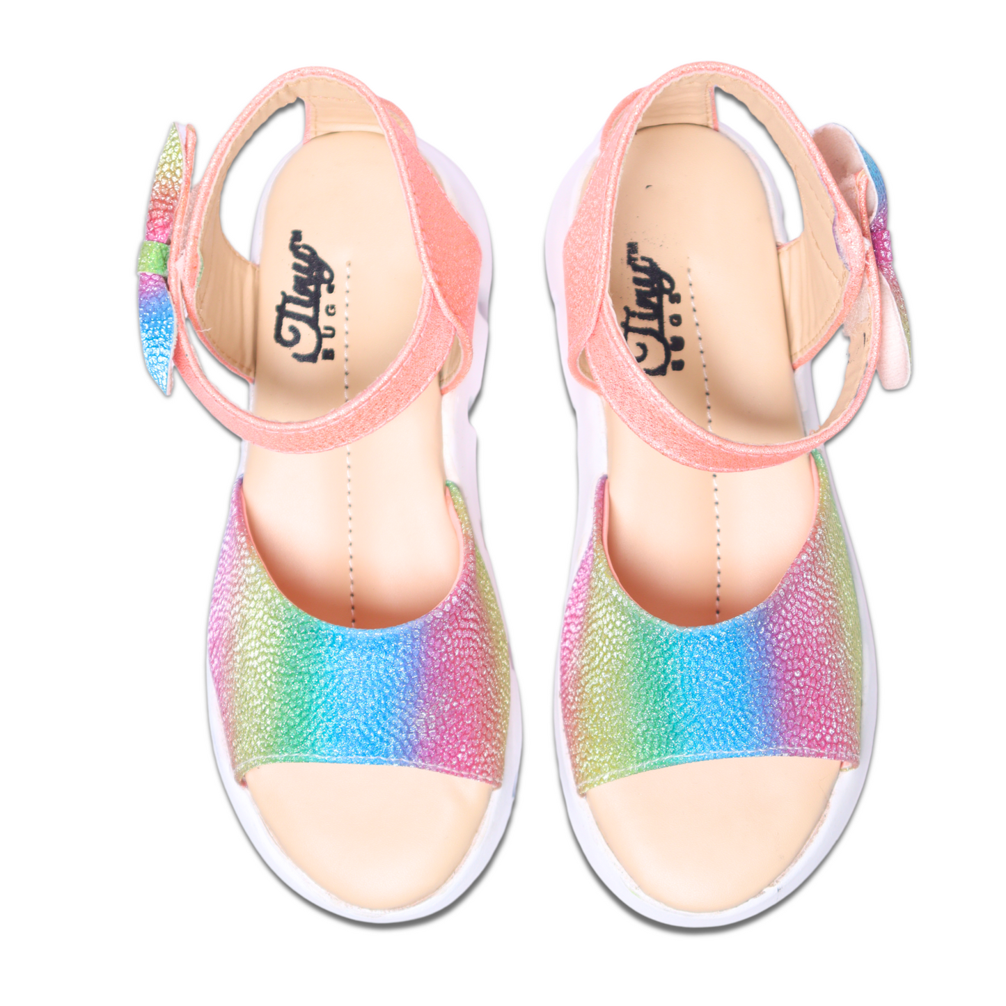 Tiny Bugs Girls Wedges Sandals - Multi