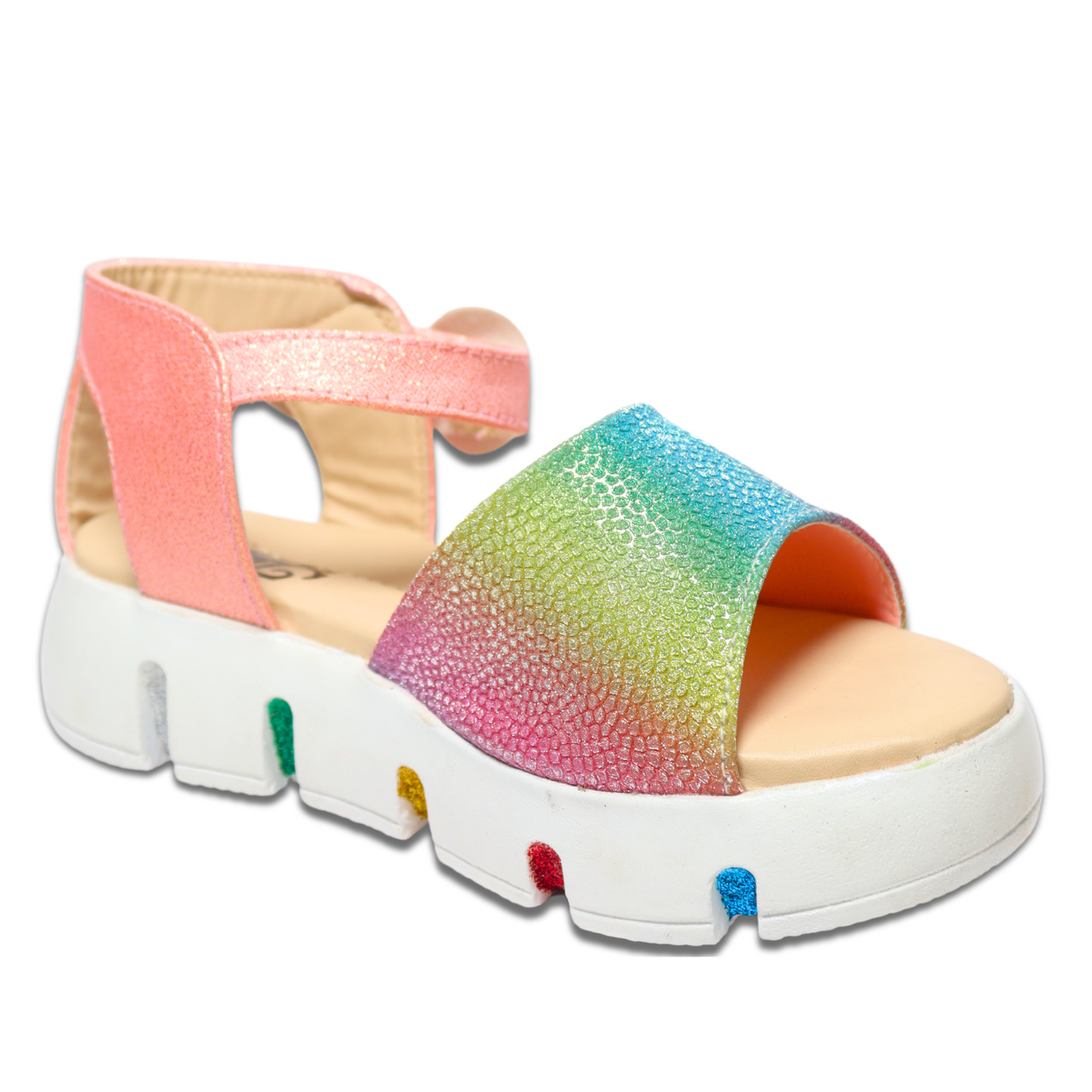 Tiny Bugs Girls Wedges Sandals - Multi