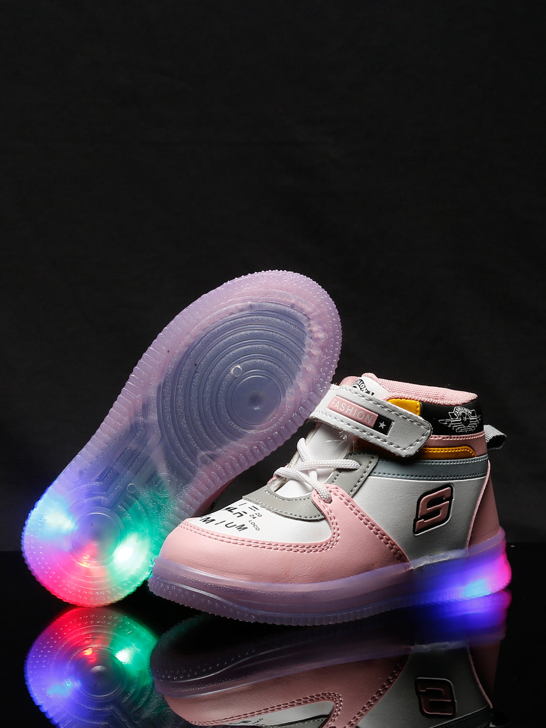 Tiny Bugs Unisex Party Wear Led Sneakers