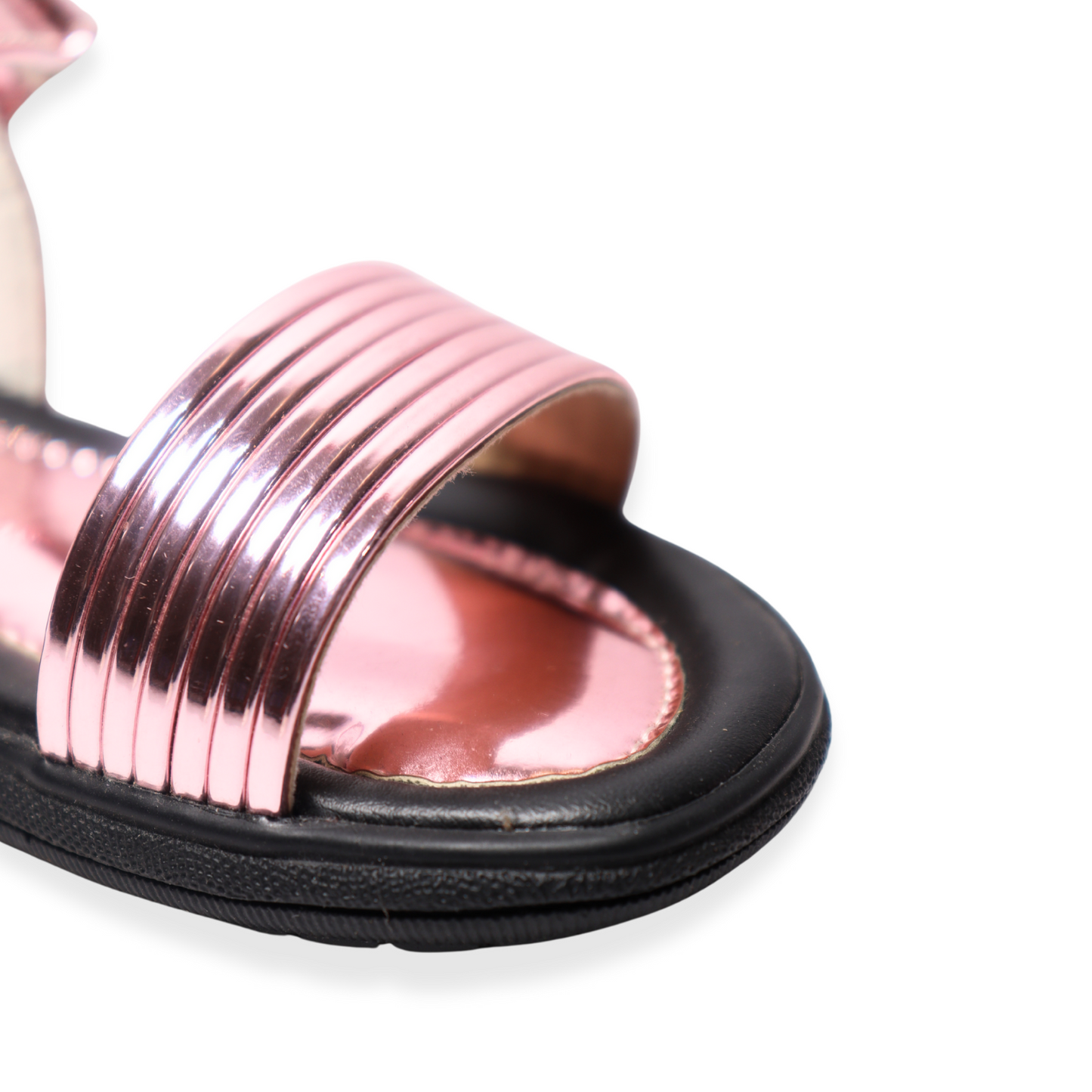 Tiny Bugs Girls Party Wear Sandals - Pink