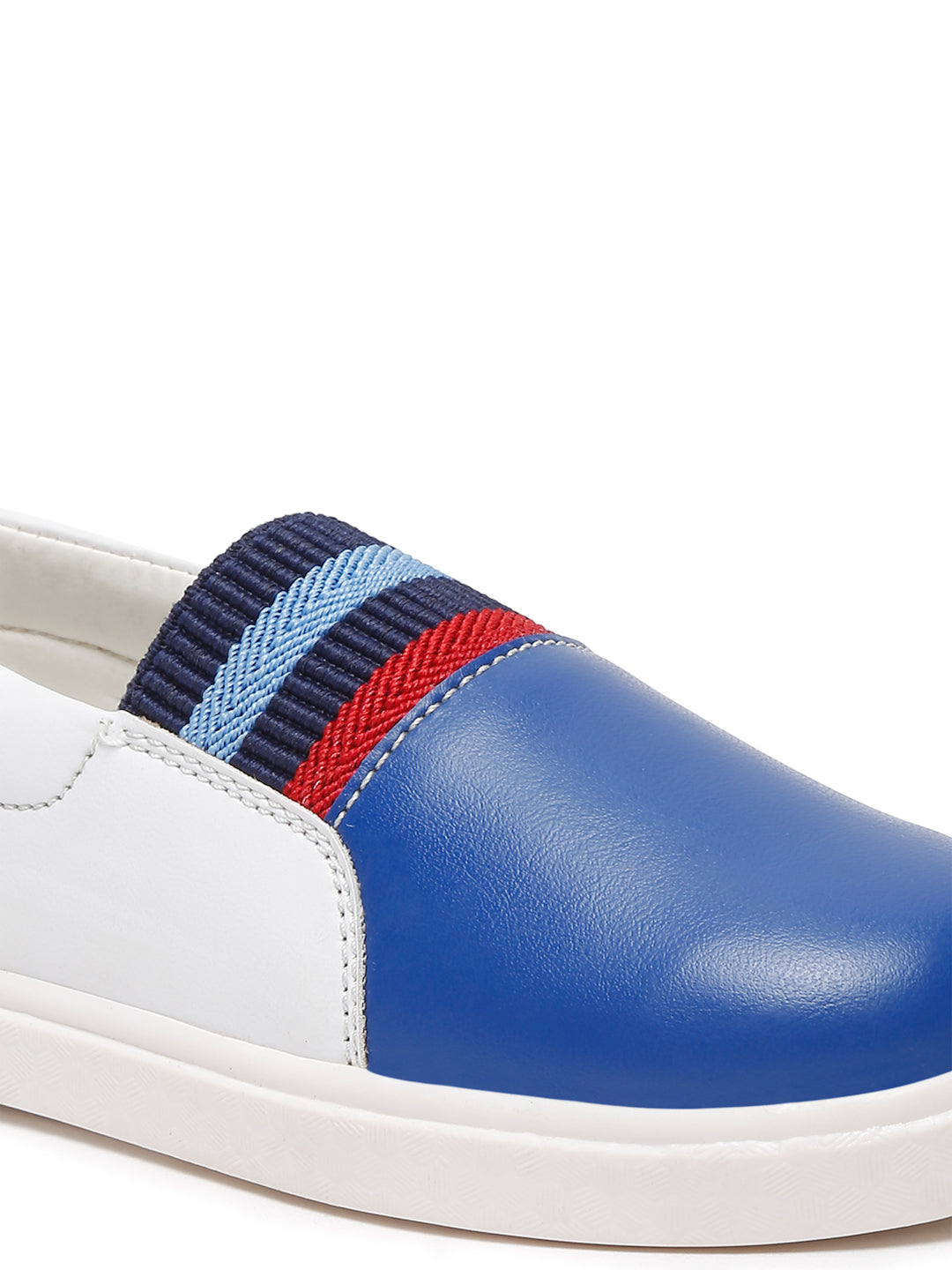 Tiny Bugs Unisex Slip Ons Loafers - Blue