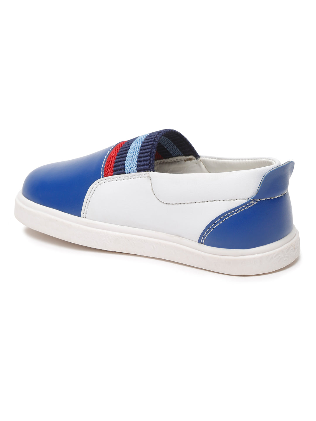 Tiny Bugs Unisex Slip Ons Loafers - Blue