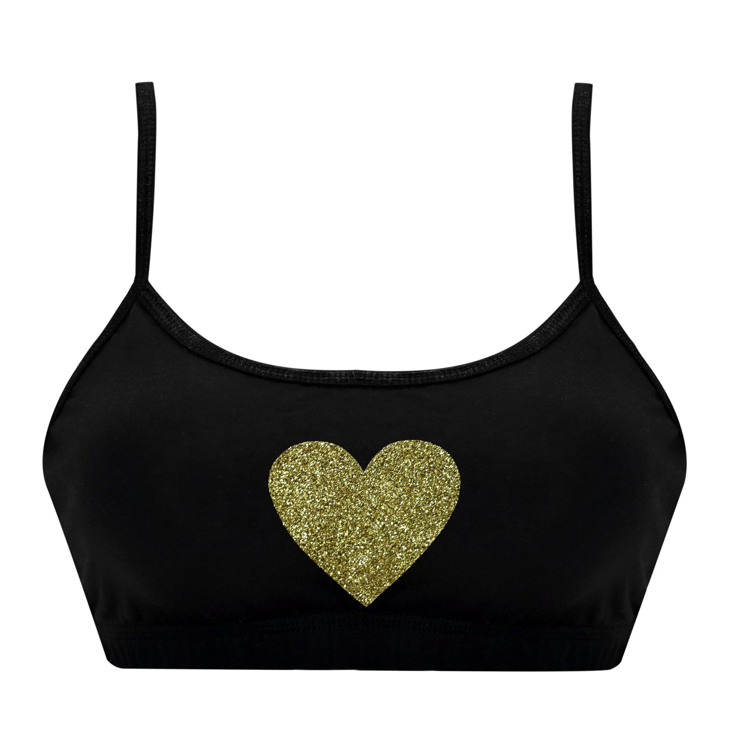 Tiny Bugs Assorted Bra and Black Camisole