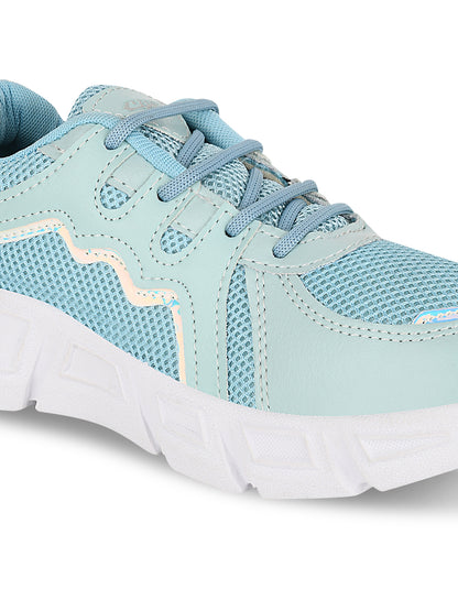 Tiny Bugs Women  comfort Insole Sneakers - Mint Green