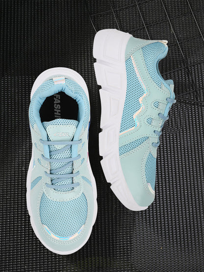 Tiny Bugs Women  comfort Insole Sneakers - Mint Green