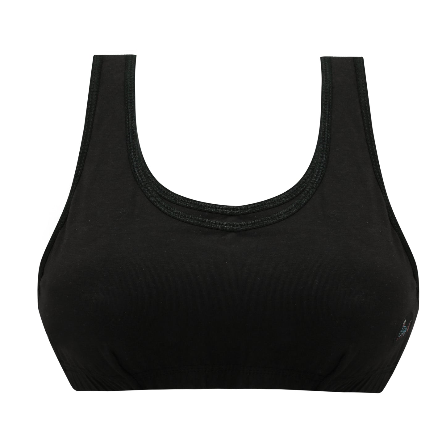 Tiny Bugs Solid  Beginner Sports Bra