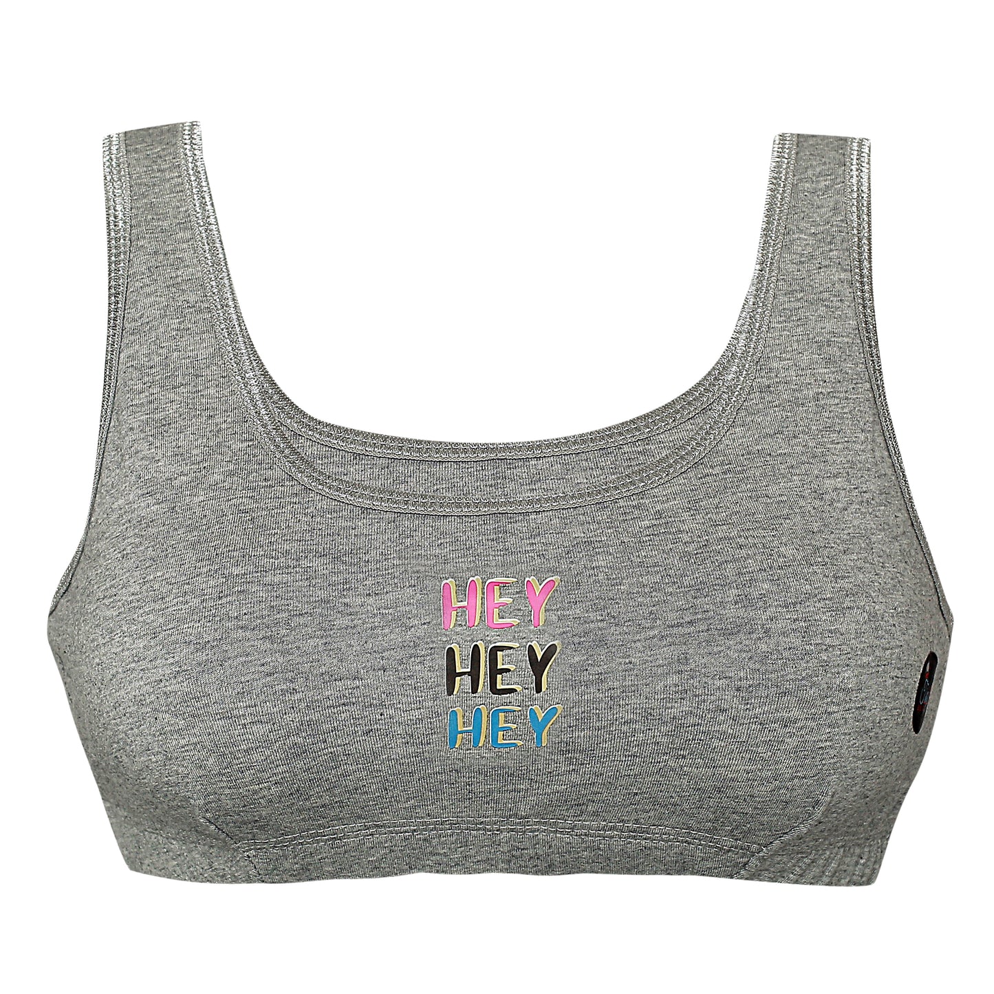 Tiny Bugs Printed Non - Wired Non Padded Beginner Sprots Bra