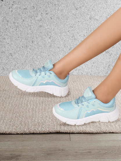Tiny Bugs Women  comfort Insole Sneakers - Mint Green