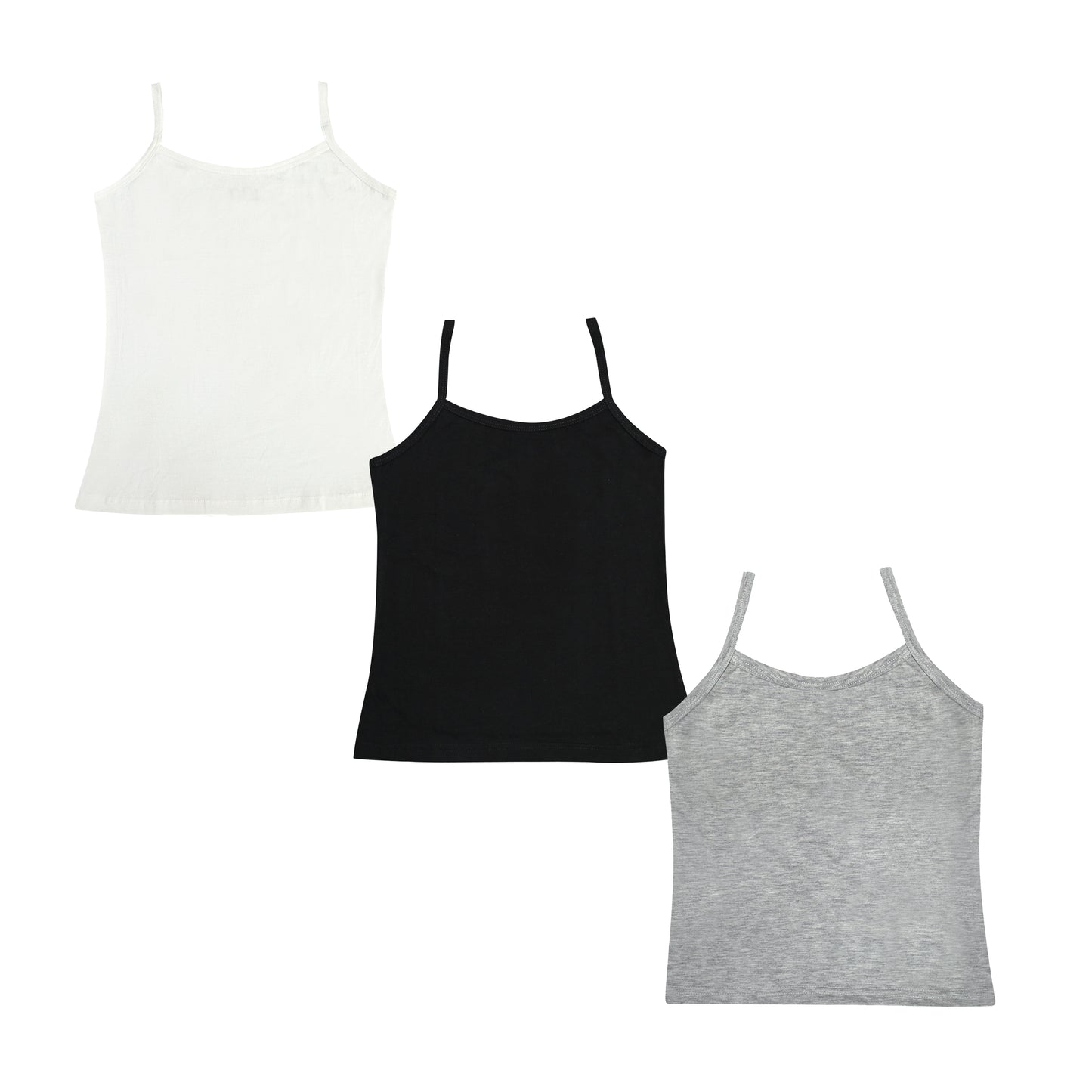 Tiny Bugs Grey Printed Assorted Cotton Camisole