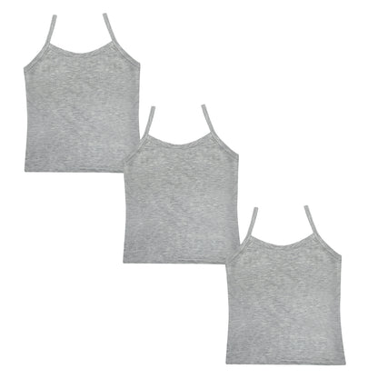 Tiny Bugs Grey Printed Cotton Camisole