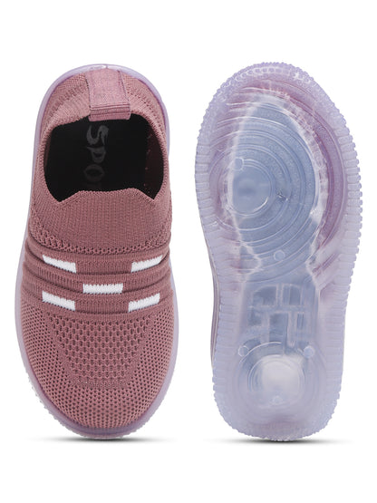 Tiny Bugs Unisex LED Slip Ons Sneakers