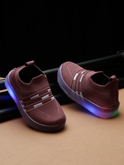Tiny Bugs Unisex LED Slip Ons Sneakers